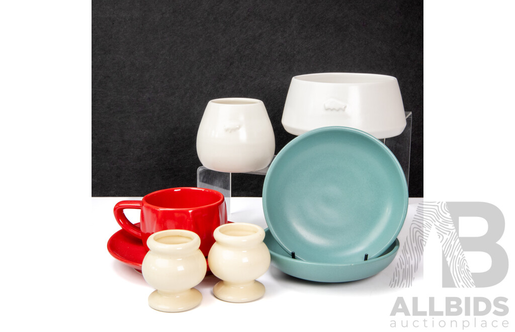 Good Collection of Bison Ceramics