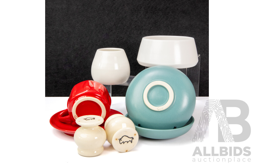 Good Collection of Bison Ceramics