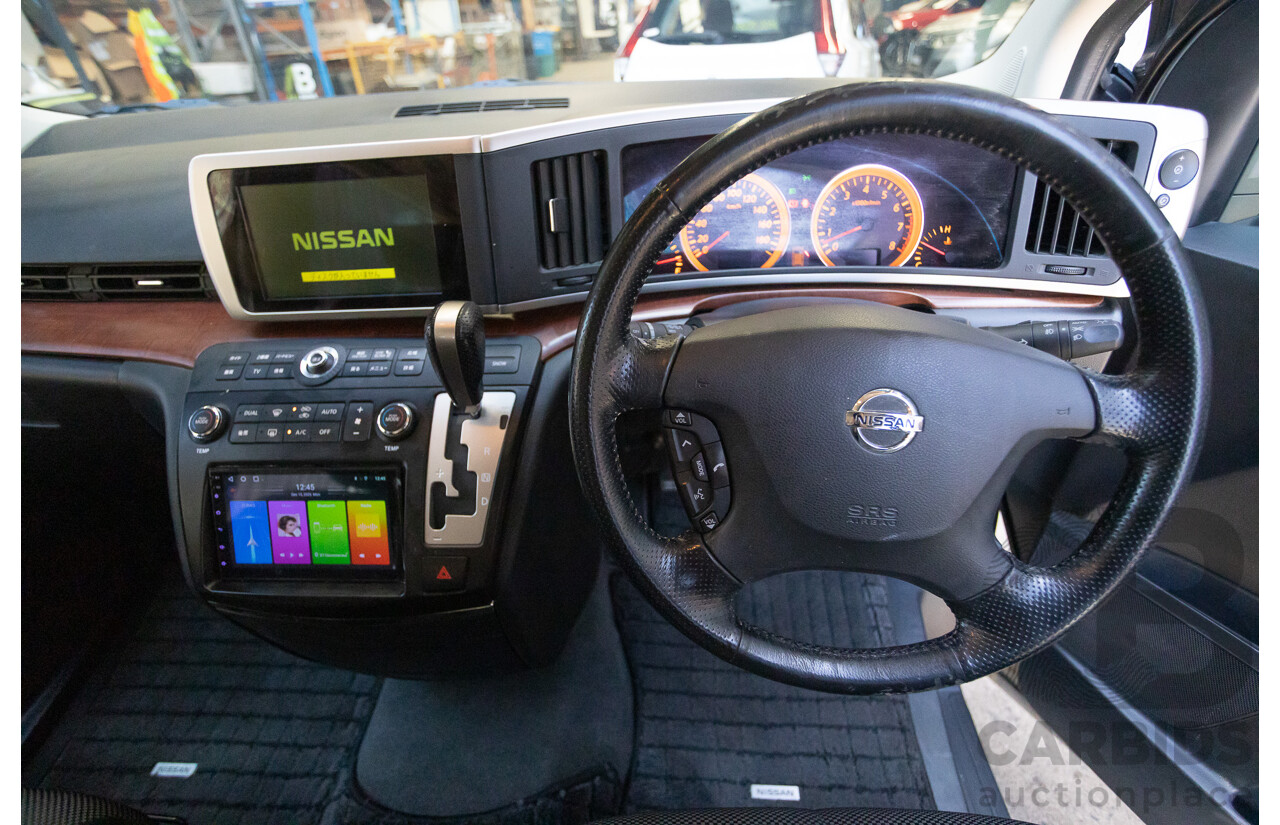 11/2004 Nissan Elgrand E51 Highway Star 4D Wagon Grey 3.5L - 4/2022 Import