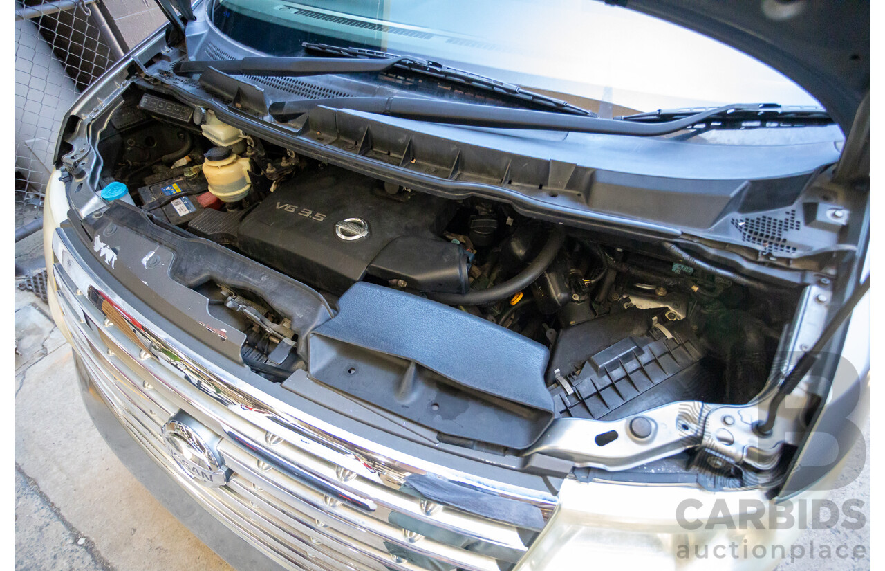 11/2004 Nissan Elgrand E51 Highway Star 4D Wagon Grey 3.5L - 4/2022 Import