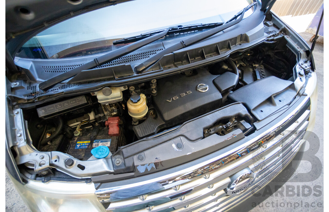 11/2004 Nissan Elgrand E51 Highway Star 4D Wagon Grey 3.5L - 4/2022 Import