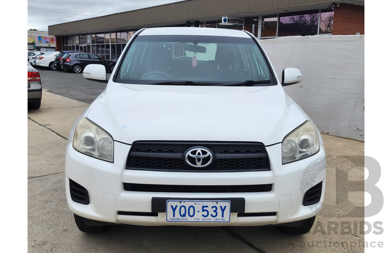 9/2009 Toyota Rav4 CV (4x4) ACA33R 08 UPGRADE 4d Wagon White 2.4L