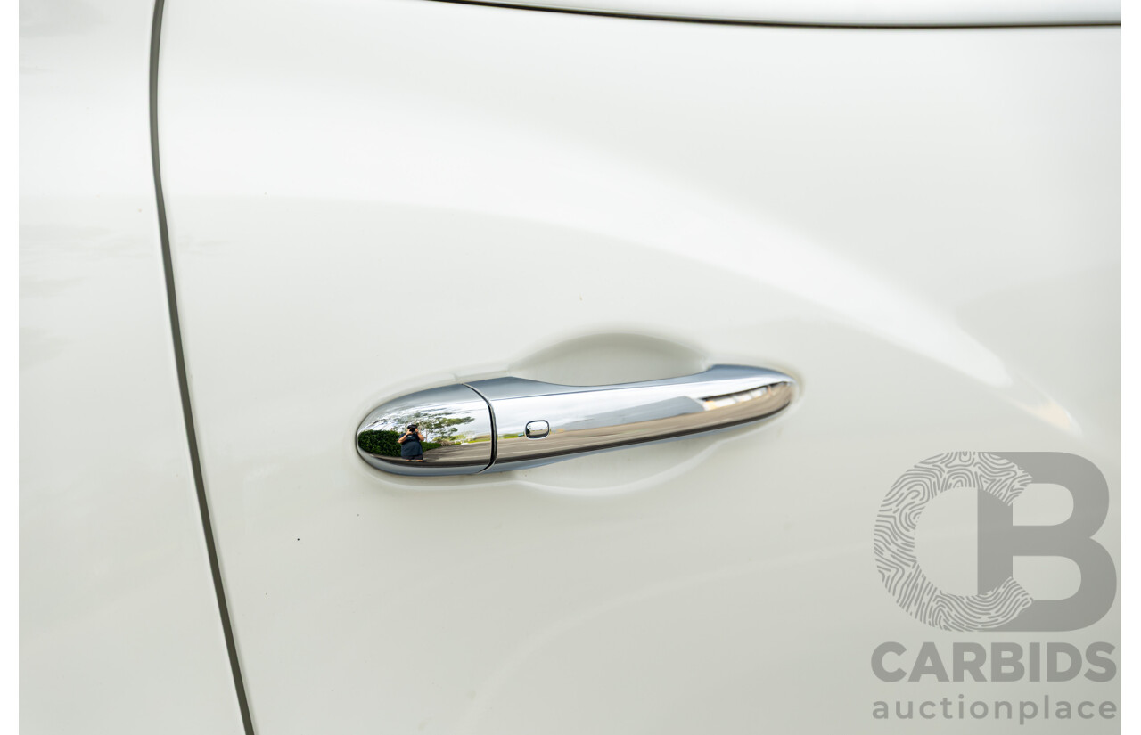 07/2018 Maserati Levante S Granlusso (AWD) M161 MY18 4d Wagon Bianco Neve Twin Turbo V6 3.0L