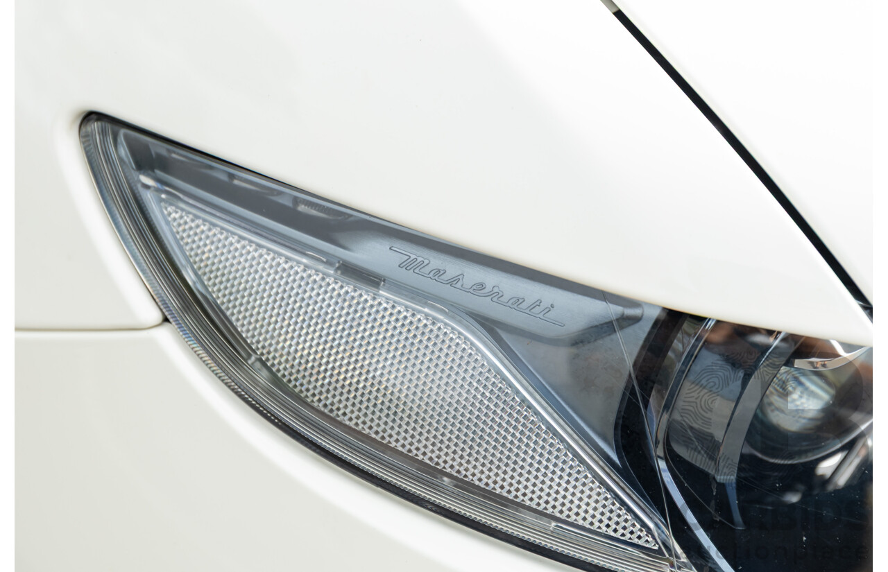 07/2018 Maserati Levante S Granlusso (AWD) M161 MY18 4d Wagon Bianco Neve Twin Turbo V6 3.0L