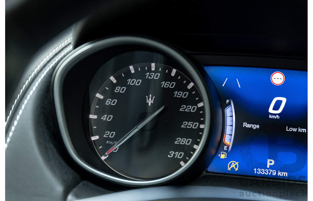 07/2018 Maserati Levante S Granlusso (AWD) M161 MY18 4d Wagon Bianco Neve Twin Turbo V6 3.0L