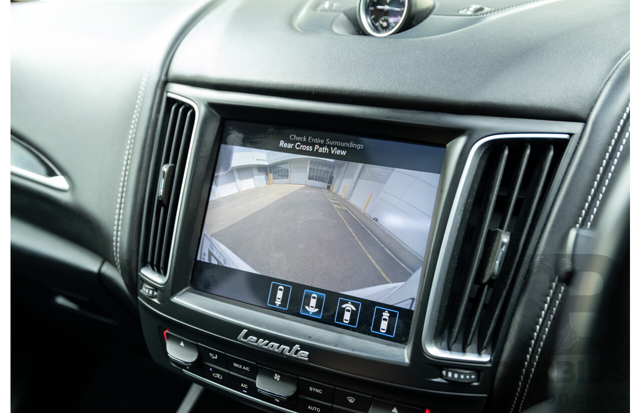 07/2018 Maserati Levante S Granlusso (AWD) M161 MY18 4d Wagon Bianco Neve Twin Turbo V6 3.0L