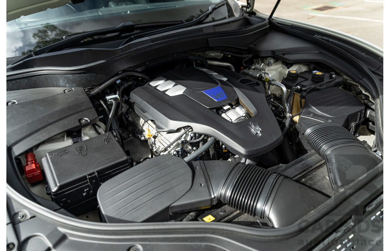 07/2018 Maserati Levante S Granlusso (AWD) M161 MY18 4d Wagon Bianco Neve Twin Turbo V6 3.0L