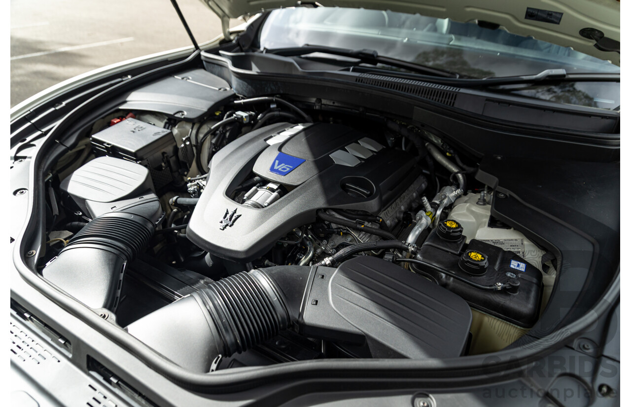 07/2018 Maserati Levante S Granlusso (AWD) M161 MY18 4d Wagon Bianco Neve Twin Turbo V6 3.0L