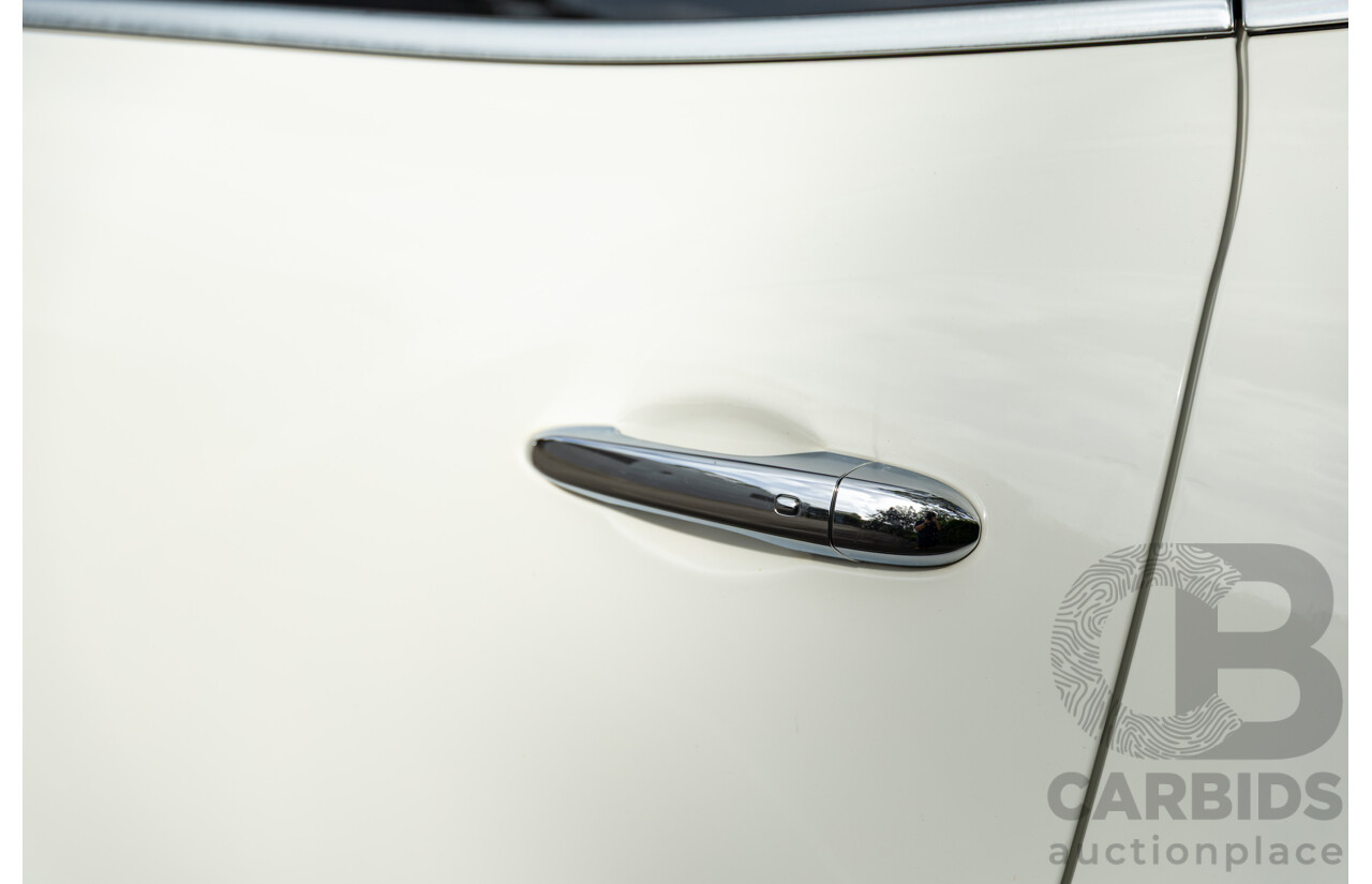 07/2018 Maserati Levante S Granlusso (AWD) M161 MY18 4d Wagon Bianco Neve Twin Turbo V6 3.0L