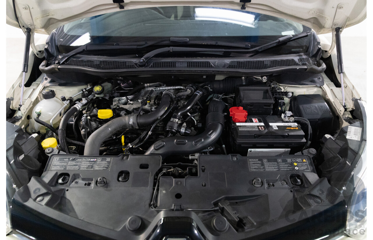 01/2016 Renault Captur Expression (FWD) J87 4d Wagon Ivory White Turbo 1.2L