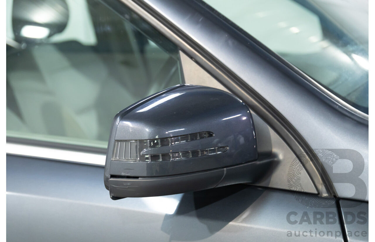 5/2012 Mercedes-Benz ML 250 CDI Bluetec (4x4) 166 4d Wagon Tenorite Grey Metallic Turbo Diesel 2.1L