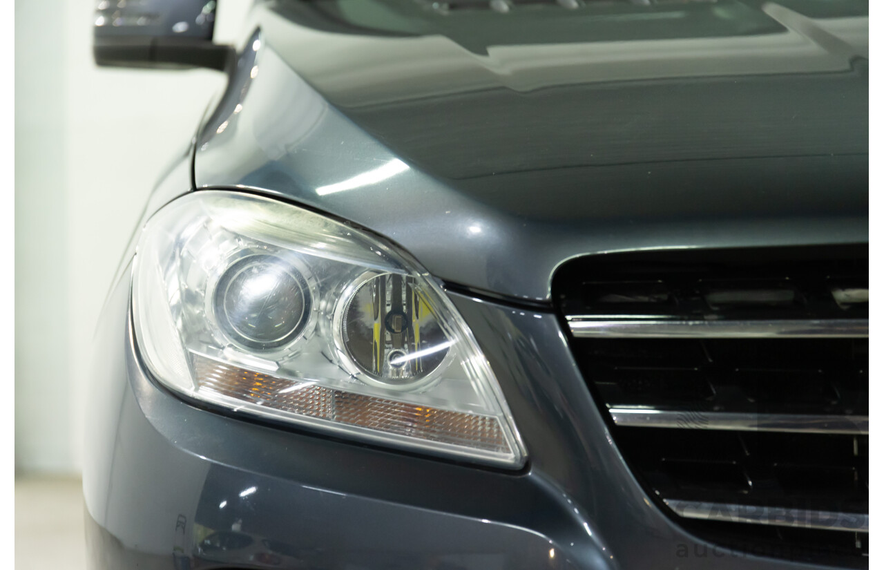 5/2012 Mercedes-Benz ML 250 CDI Bluetec (4x4) 166 4d Wagon Tenorite Grey Metallic Turbo Diesel 2.1L