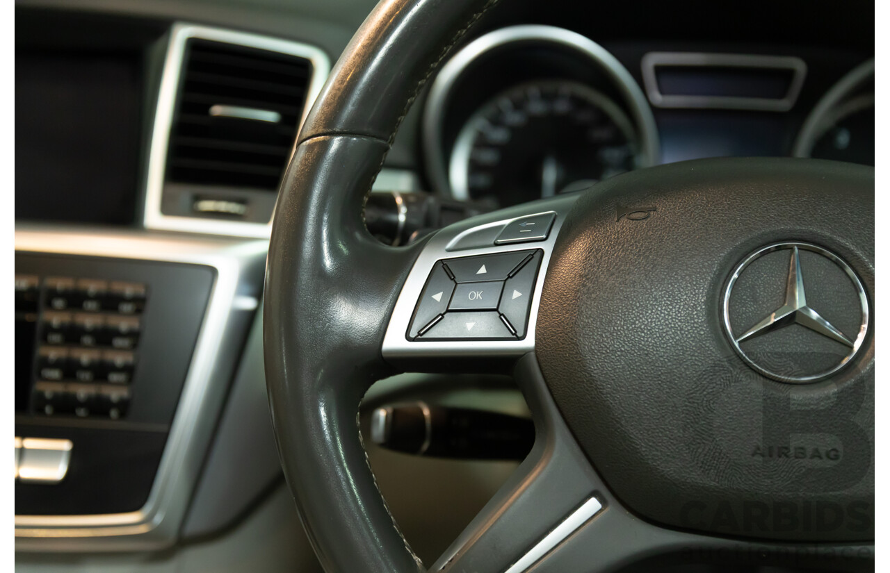 5/2012 Mercedes-Benz ML 250 CDI Bluetec (4x4) 166 4d Wagon Tenorite Grey Metallic Turbo Diesel 2.1L