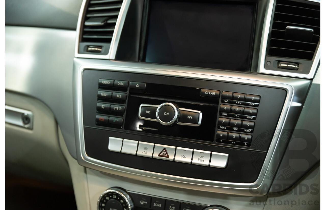 5/2012 Mercedes-Benz ML 250 CDI Bluetec (4x4) 166 4d Wagon Tenorite Grey Metallic Turbo Diesel 2.1L
