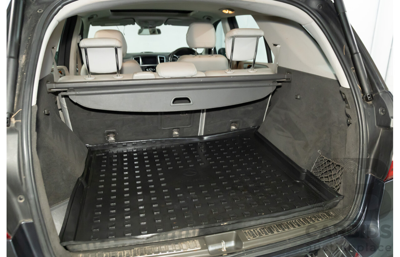 5/2012 Mercedes-Benz ML 250 CDI Bluetec (4x4) 166 4d Wagon Tenorite Grey Metallic Turbo Diesel 2.1L