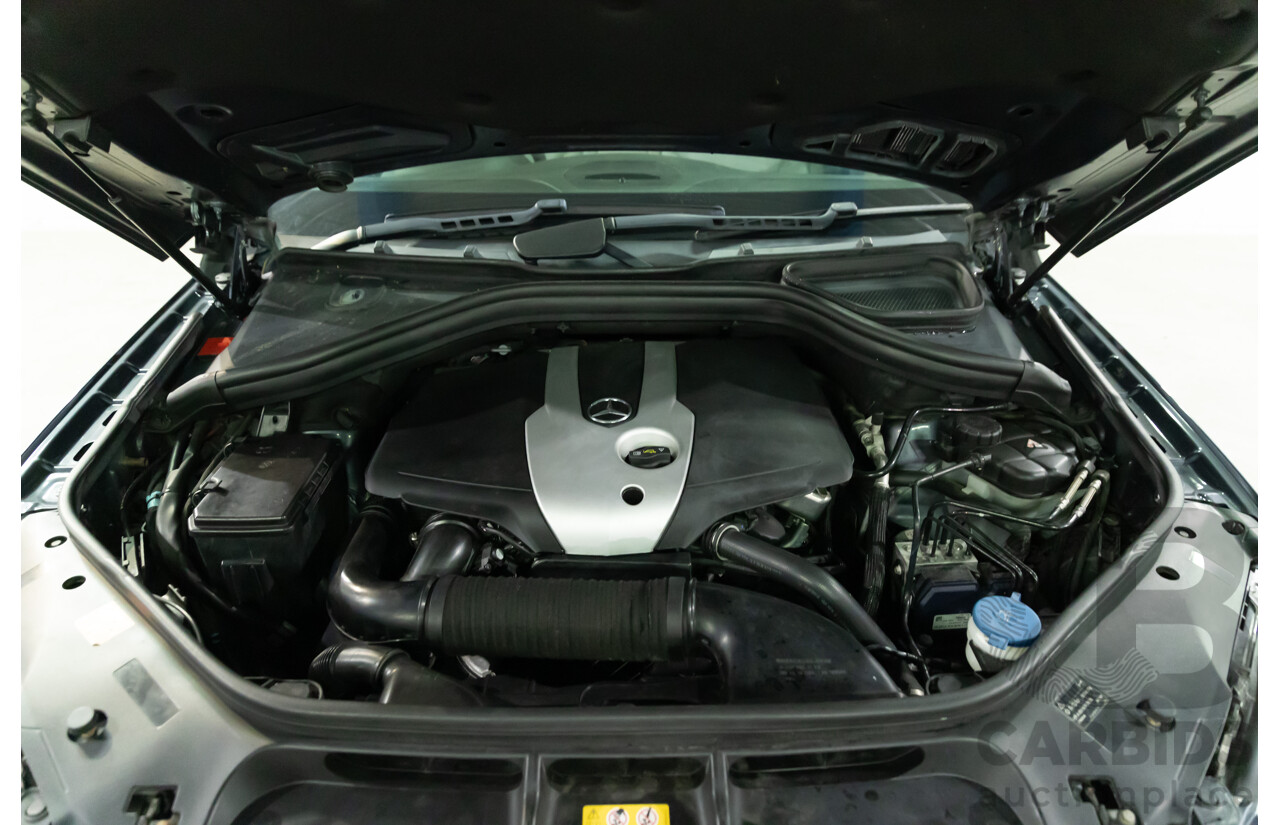 5/2012 Mercedes-Benz ML 250 CDI Bluetec (4x4) 166 4d Wagon Tenorite Grey Metallic Turbo Diesel 2.1L