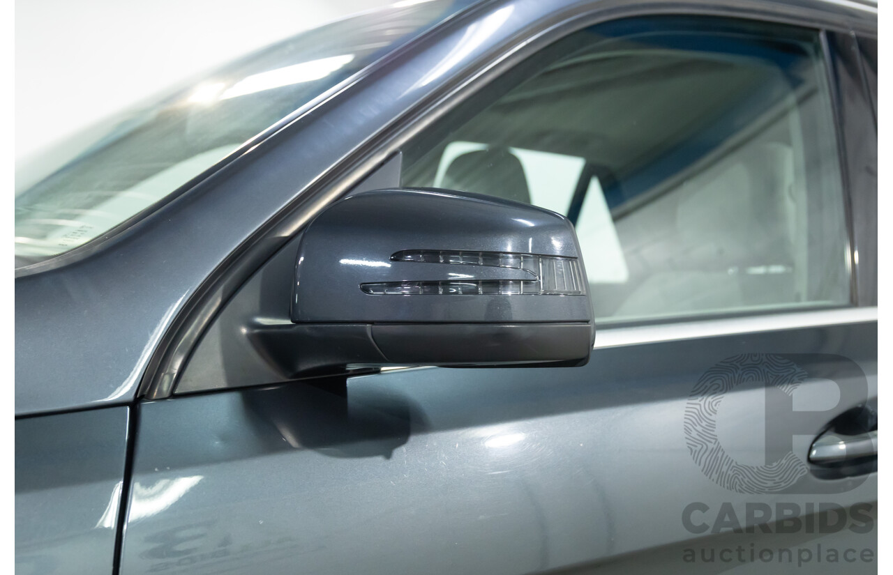 5/2012 Mercedes-Benz ML 250 CDI Bluetec (4x4) 166 4d Wagon Tenorite Grey Metallic Turbo Diesel 2.1L