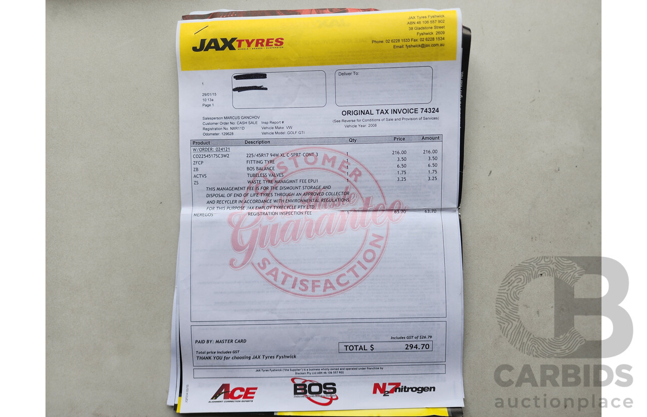 5/2008 Volkswagen Golf GTi 1K MY08 UPGRADE 5d Hatchback Silver 2.0L