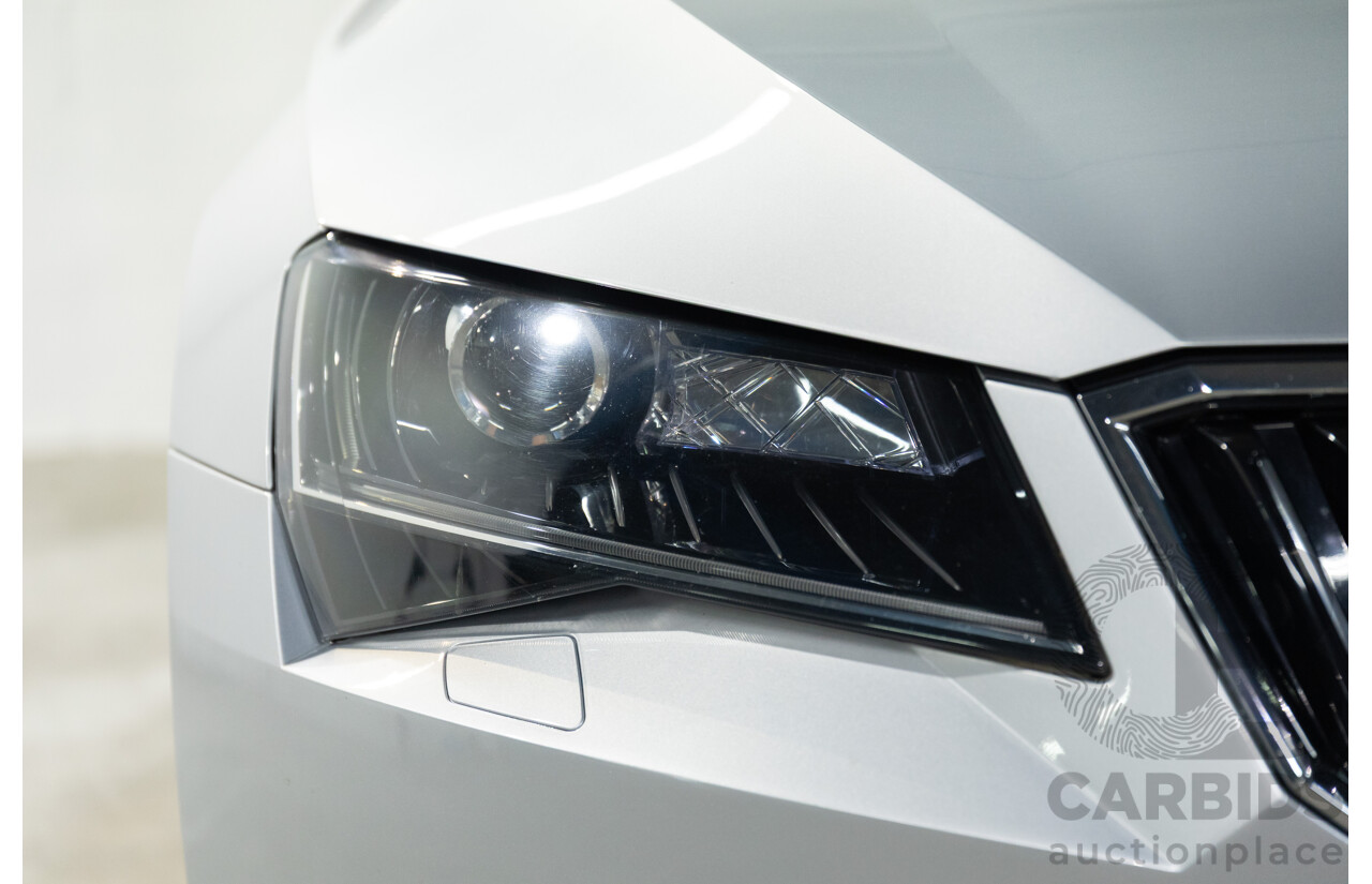 11/2016 Skoda Superb 206 TSI (4x4) NP MY17 4d Sedan Brilliant Silver Metallic Turbo 2.0L