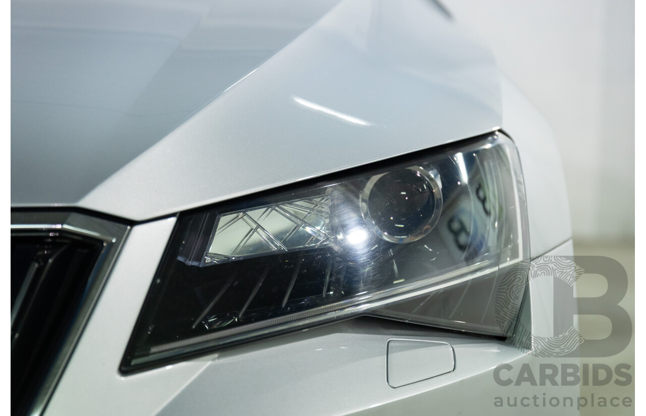 11/2016 Skoda Superb 206 TSI (4x4) NP MY17 4d Sedan Brilliant Silver Metallic Turbo 2.0L