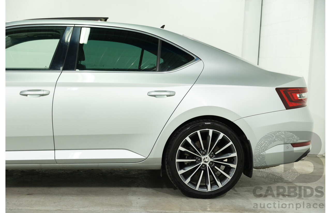 11/2016 Skoda Superb 206 TSI (4x4) NP MY17 4d Sedan Brilliant Silver Metallic Turbo 2.0L