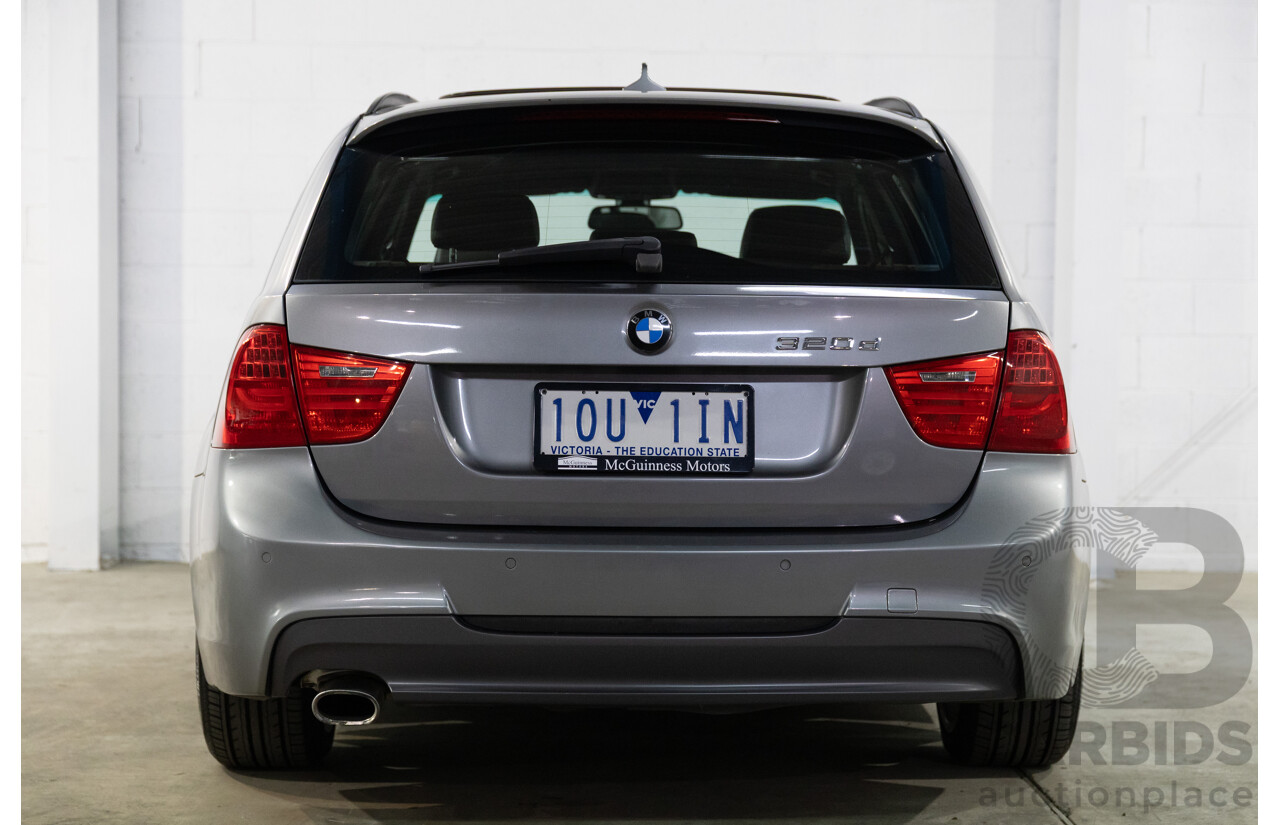 1/2011 BMW 320d Touring Lifestyle M Sport E91 MY11 4d Wagon Space Grey Metallic Turbo Diesel 2.0L