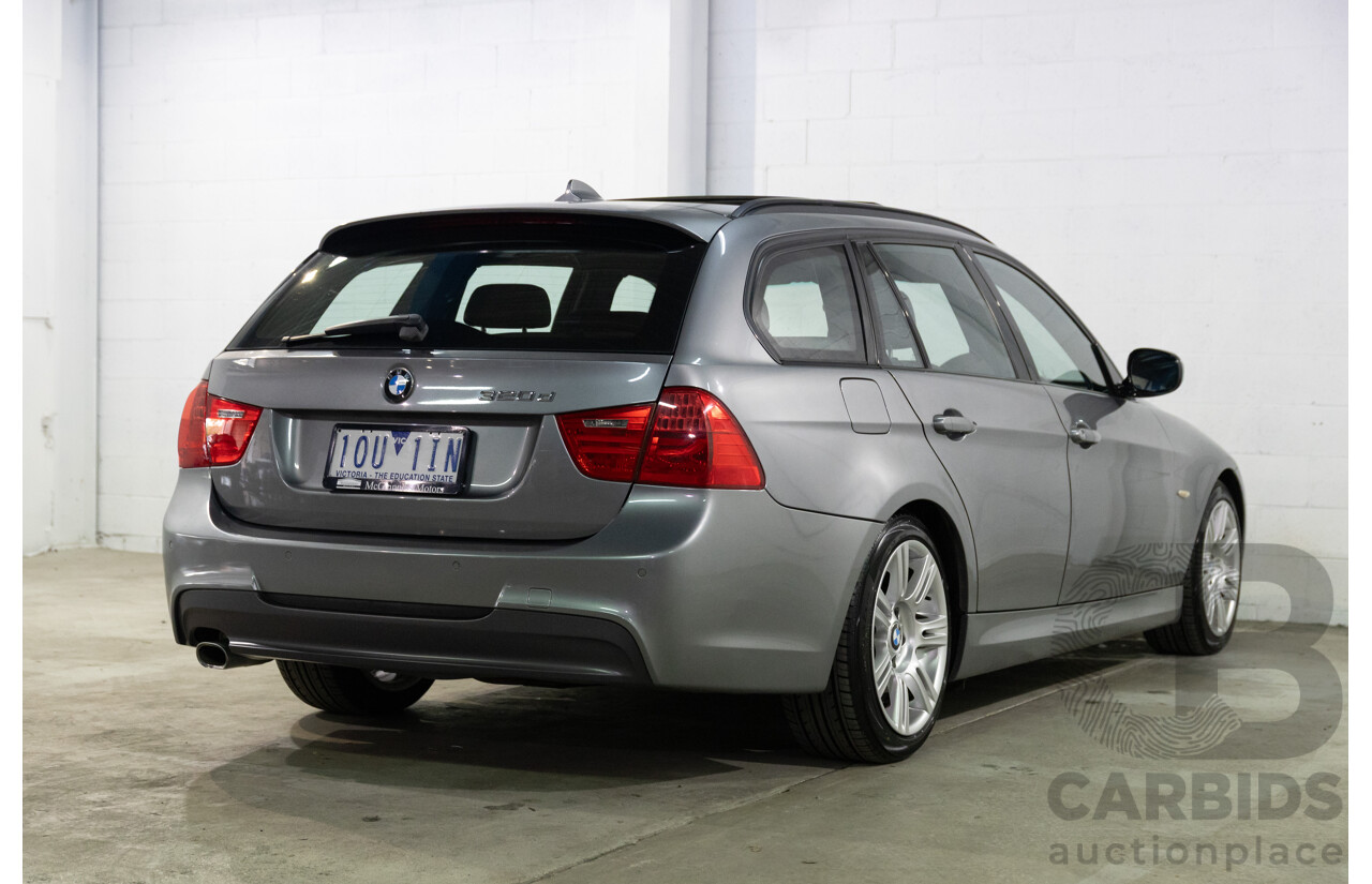 1/2011 BMW 320d Touring Lifestyle M Sport E91 MY11 4d Wagon Space Grey Metallic Turbo Diesel 2.0L