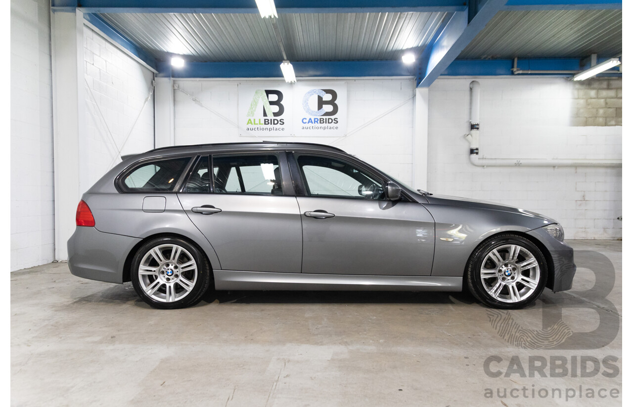 1/2011 BMW 320d Touring Lifestyle M Sport E91 MY11 4d Wagon Space Grey Metallic Turbo Diesel 2.0L