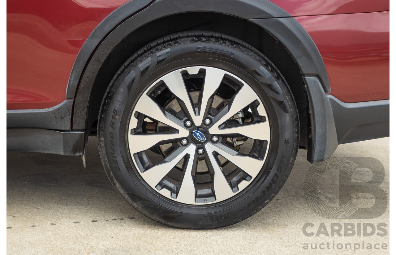 05/2015 Subaru Outback 2.5i Premium (AWD) MY15 4D Wagon Red 2.5L