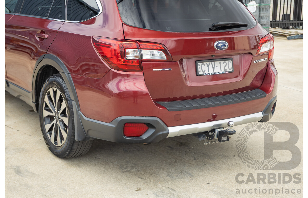 05/2015 Subaru Outback 2.5i Premium (AWD) MY15 4D Wagon Red 2.5L