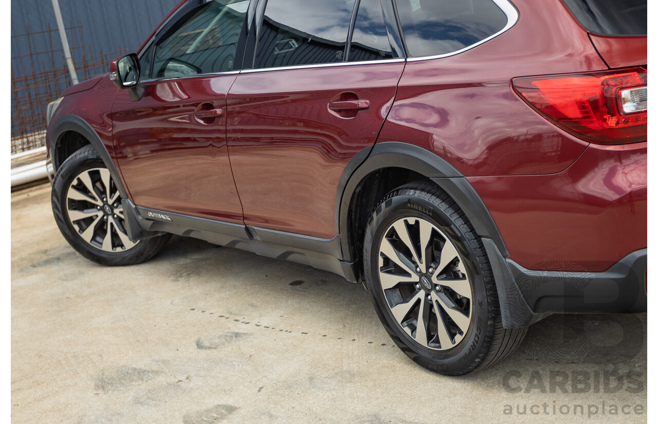 05/2015 Subaru Outback 2.5i Premium (AWD) MY15 4D Wagon Red 2.5L
