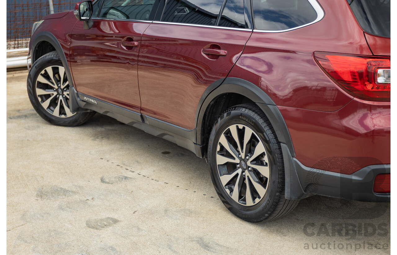 05/2015 Subaru Outback 2.5i Premium (AWD) MY15 4D Wagon Red 2.5L