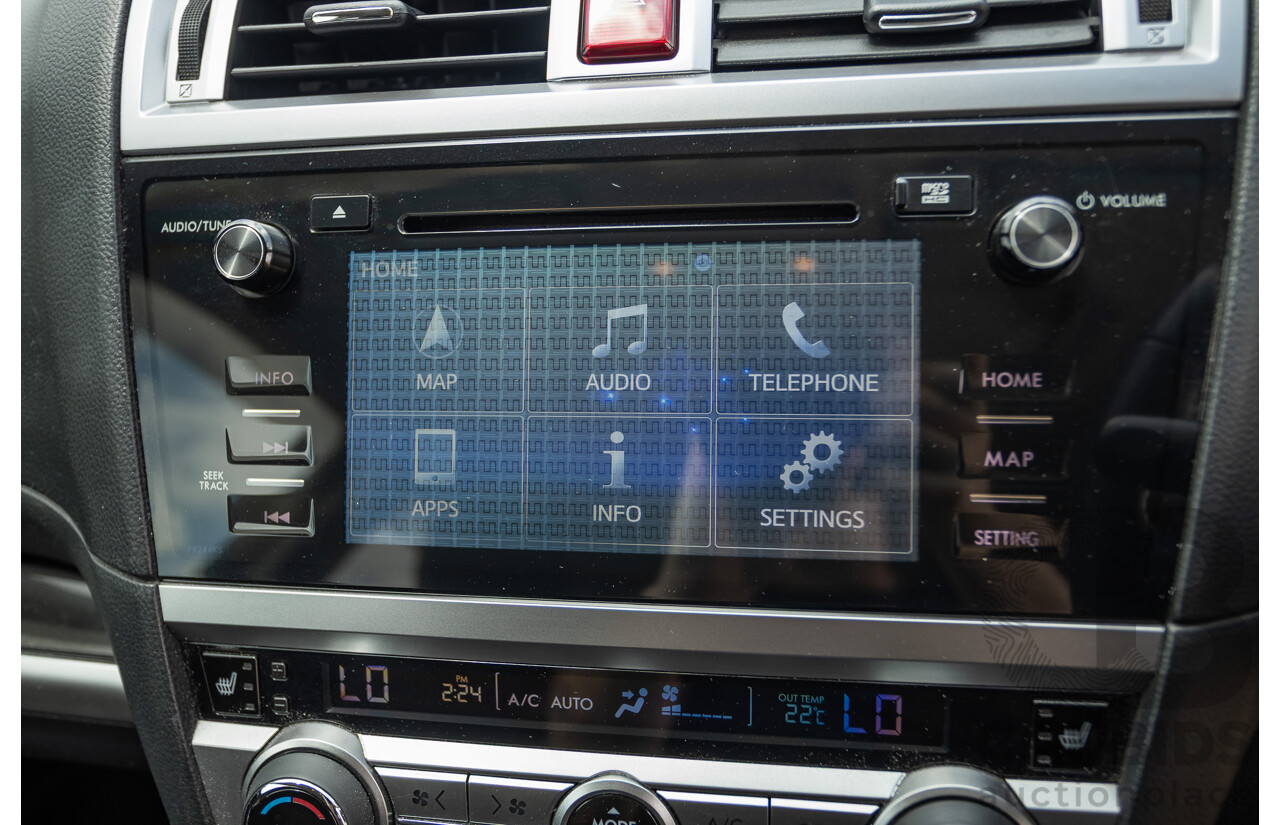 05/2015 Subaru Outback 2.5i Premium (AWD) MY15 4D Wagon Red 2.5L