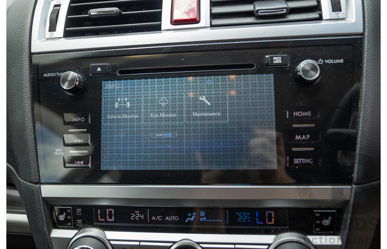 05/2015 Subaru Outback 2.5i Premium (AWD) MY15 4D Wagon Red 2.5L