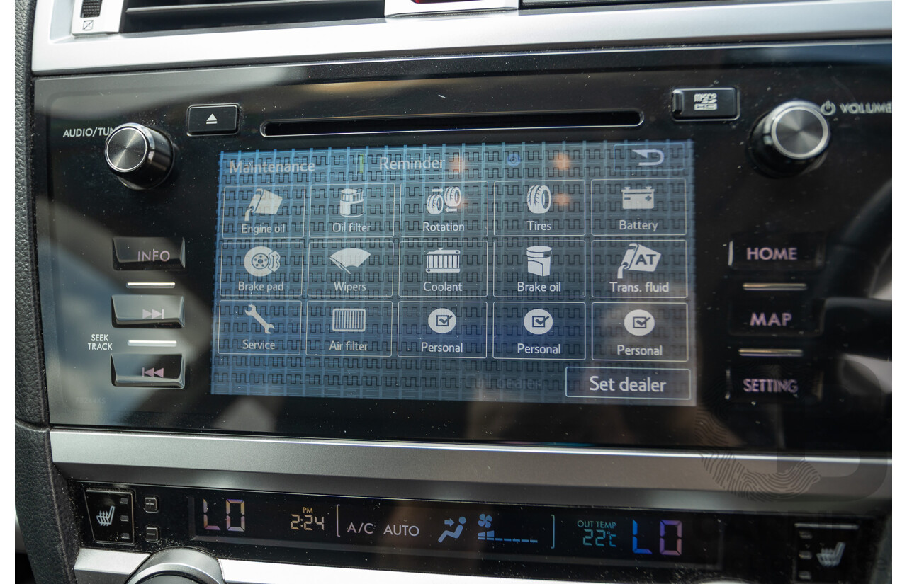 05/2015 Subaru Outback 2.5i Premium (AWD) MY15 4D Wagon Red 2.5L