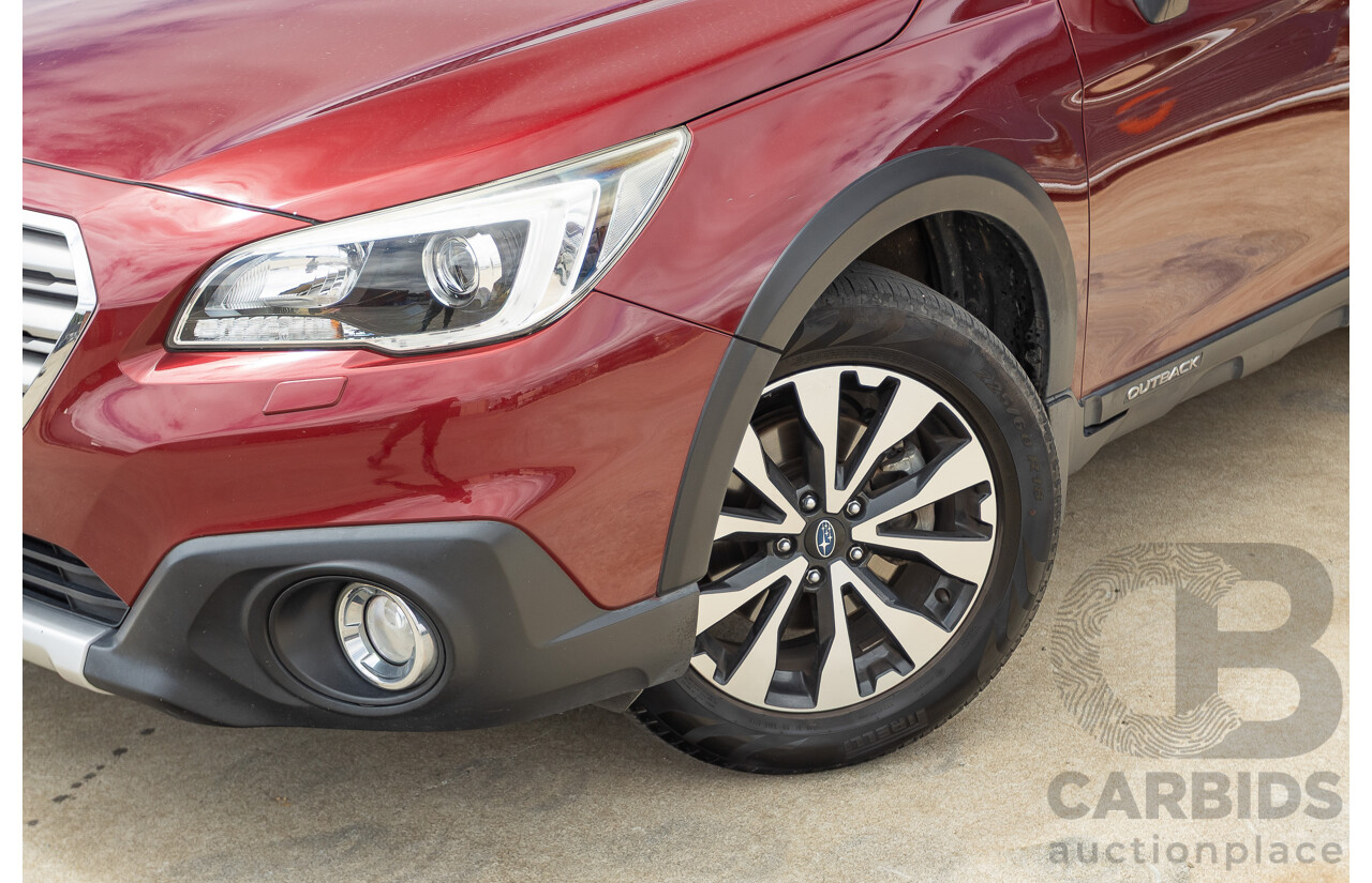 05/2015 Subaru Outback 2.5i Premium (AWD) MY15 4D Wagon Red 2.5L