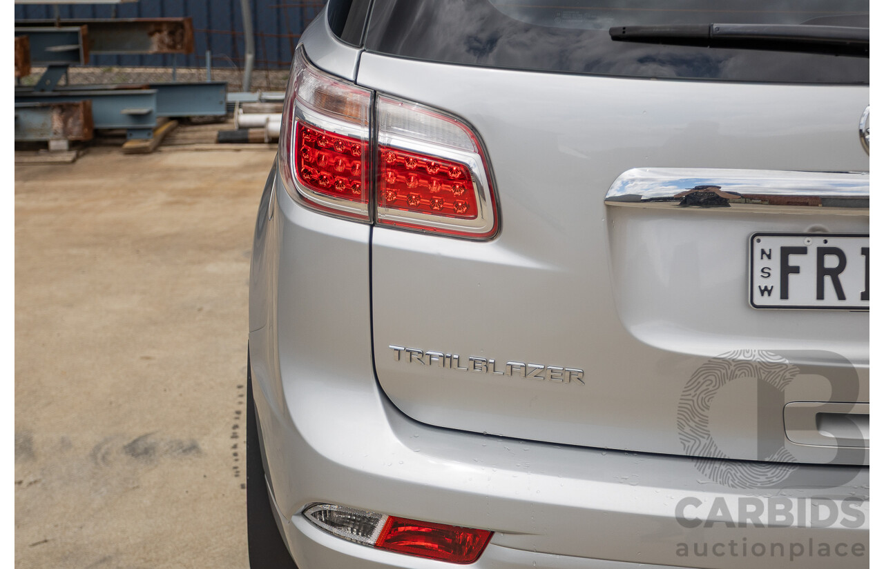 3/2017 Holden Trailblazer LTZ (4x4) RG MY17 4D Wagon Satin Steel Grey Turbo Diesel 2.8L