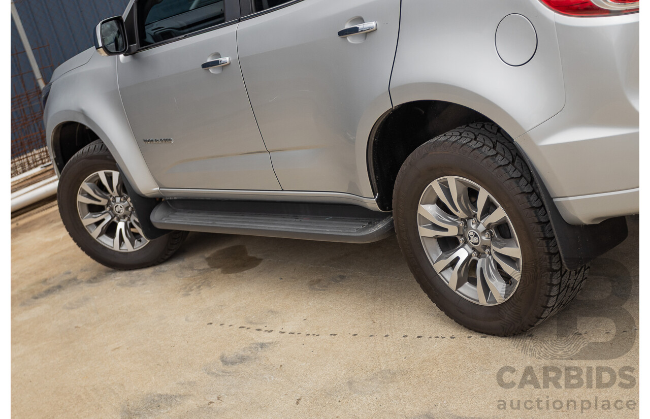 3/2017 Holden Trailblazer LTZ (4x4) RG MY17 4D Wagon Satin Steel Grey Turbo Diesel 2.8L