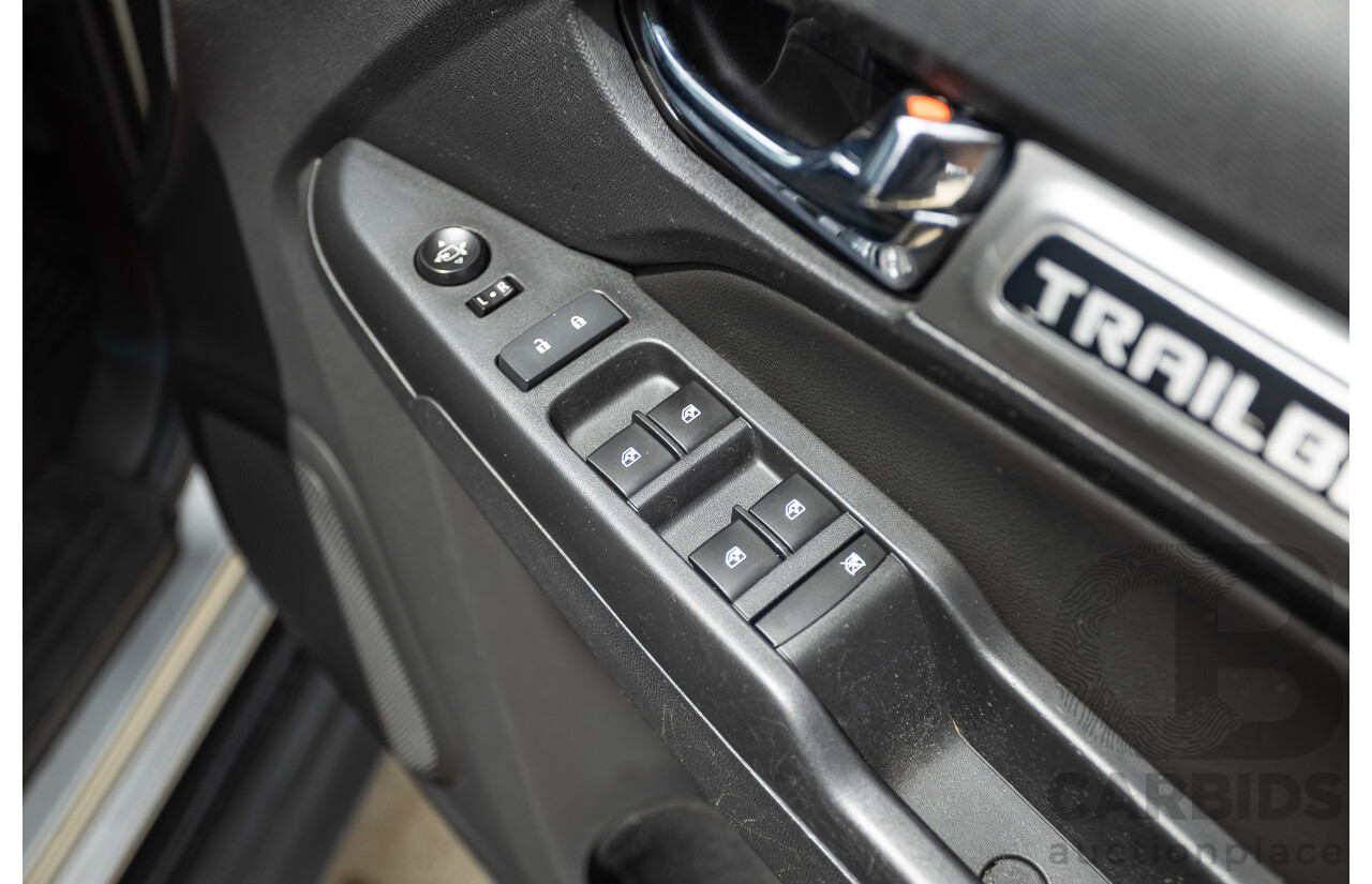 3/2017 Holden Trailblazer LTZ (4x4) RG MY17 4D Wagon Satin Steel Grey Turbo Diesel 2.8L