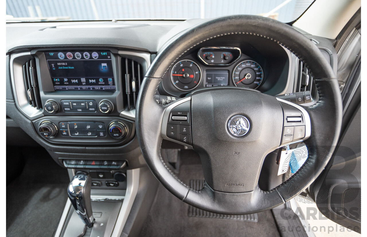 3/2017 Holden Trailblazer LTZ (4x4) RG MY17 4D Wagon Satin Steel Grey Turbo Diesel 2.8L