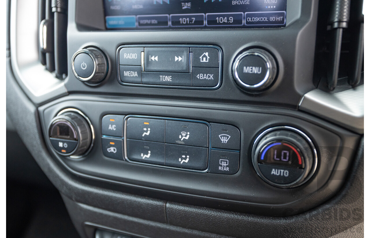 3/2017 Holden Trailblazer LTZ (4x4) RG MY17 4D Wagon Satin Steel Grey Turbo Diesel 2.8L