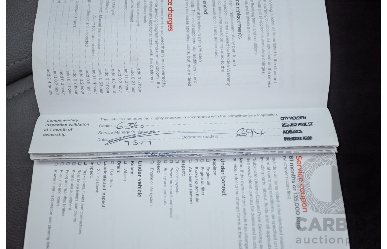 3/2017 Holden Trailblazer LTZ (4x4) RG MY17 4D Wagon Satin Steel Grey Turbo Diesel 2.8L