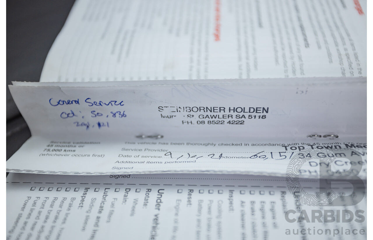 3/2017 Holden Trailblazer LTZ (4x4) RG MY17 4D Wagon Satin Steel Grey Turbo Diesel 2.8L