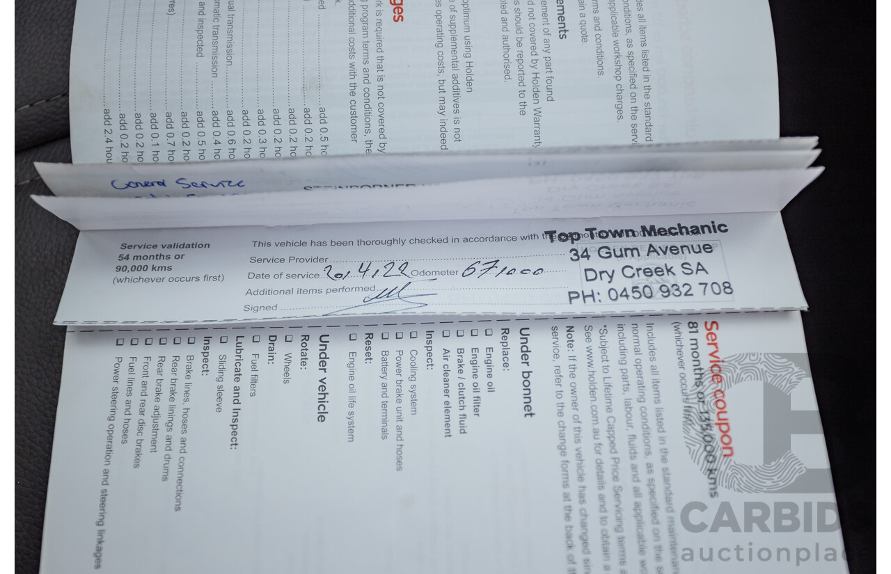 3/2017 Holden Trailblazer LTZ (4x4) RG MY17 4D Wagon Satin Steel Grey Turbo Diesel 2.8L