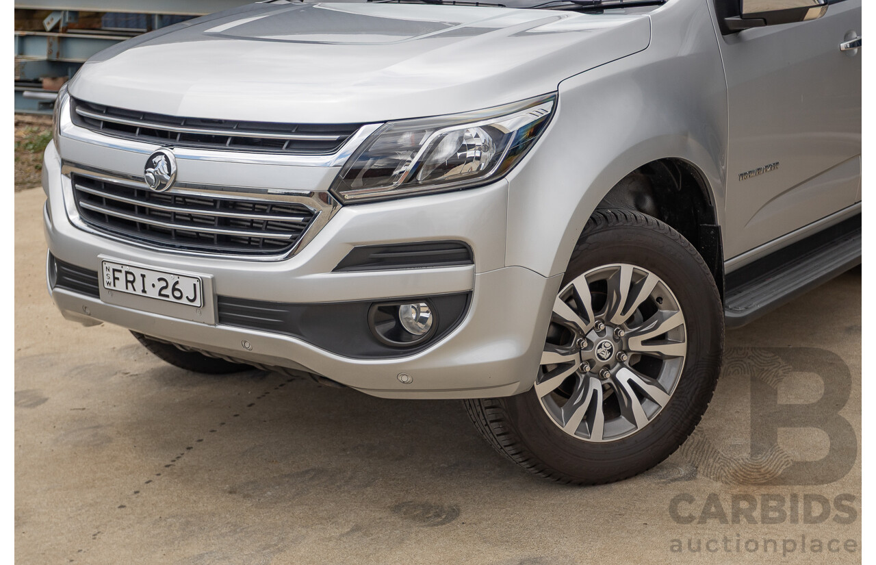 3/2017 Holden Trailblazer LTZ (4x4) RG MY17 4D Wagon Satin Steel Grey Turbo Diesel 2.8L