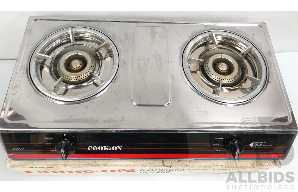 COOK-ON (DC-200) 2 Stages Flame Control Gas Stove
