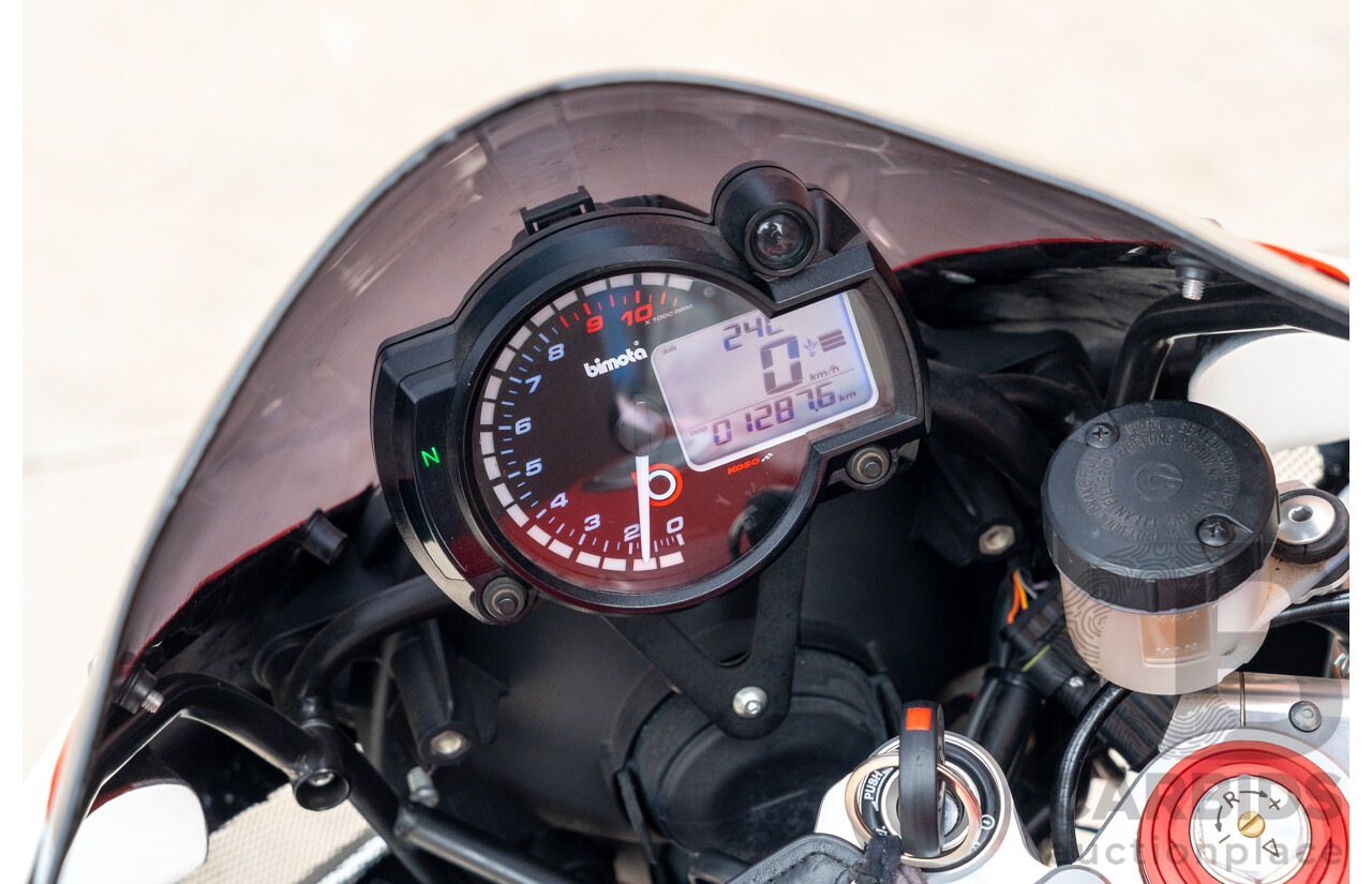 02/2013 Bimota DB5R EVO Super Sport Motorcycle 1078cc Red