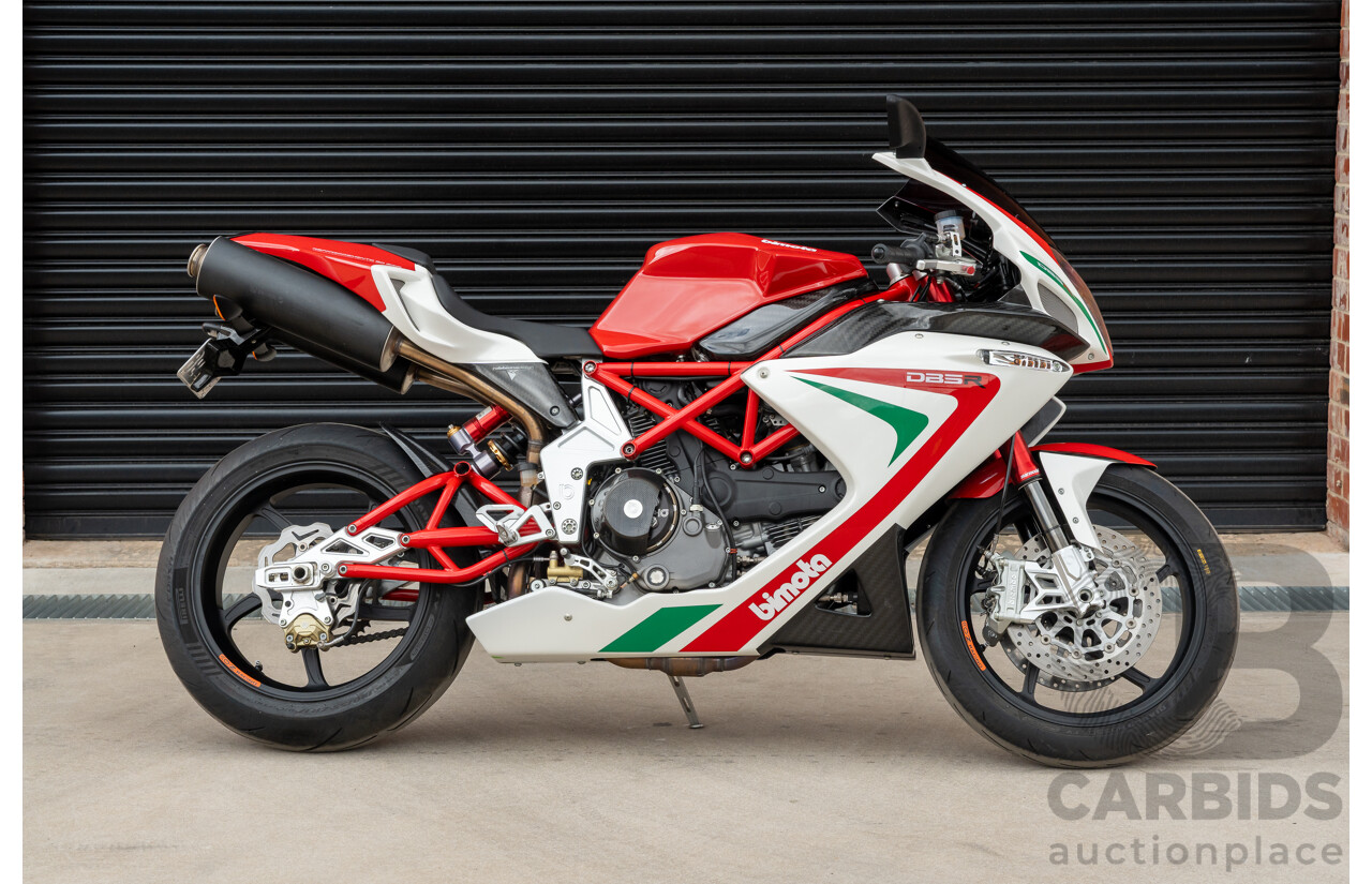 02/2013 Bimota DB5R EVO Super Sport Motorcycle 1078cc Red