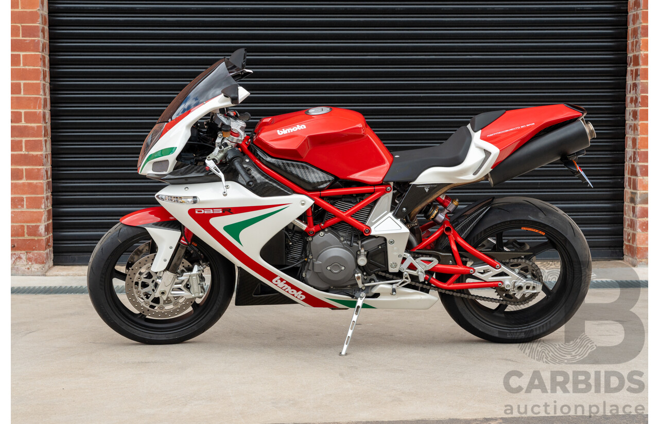 02/2013 Bimota DB5R EVO Super Sport Motorcycle 1078cc Red