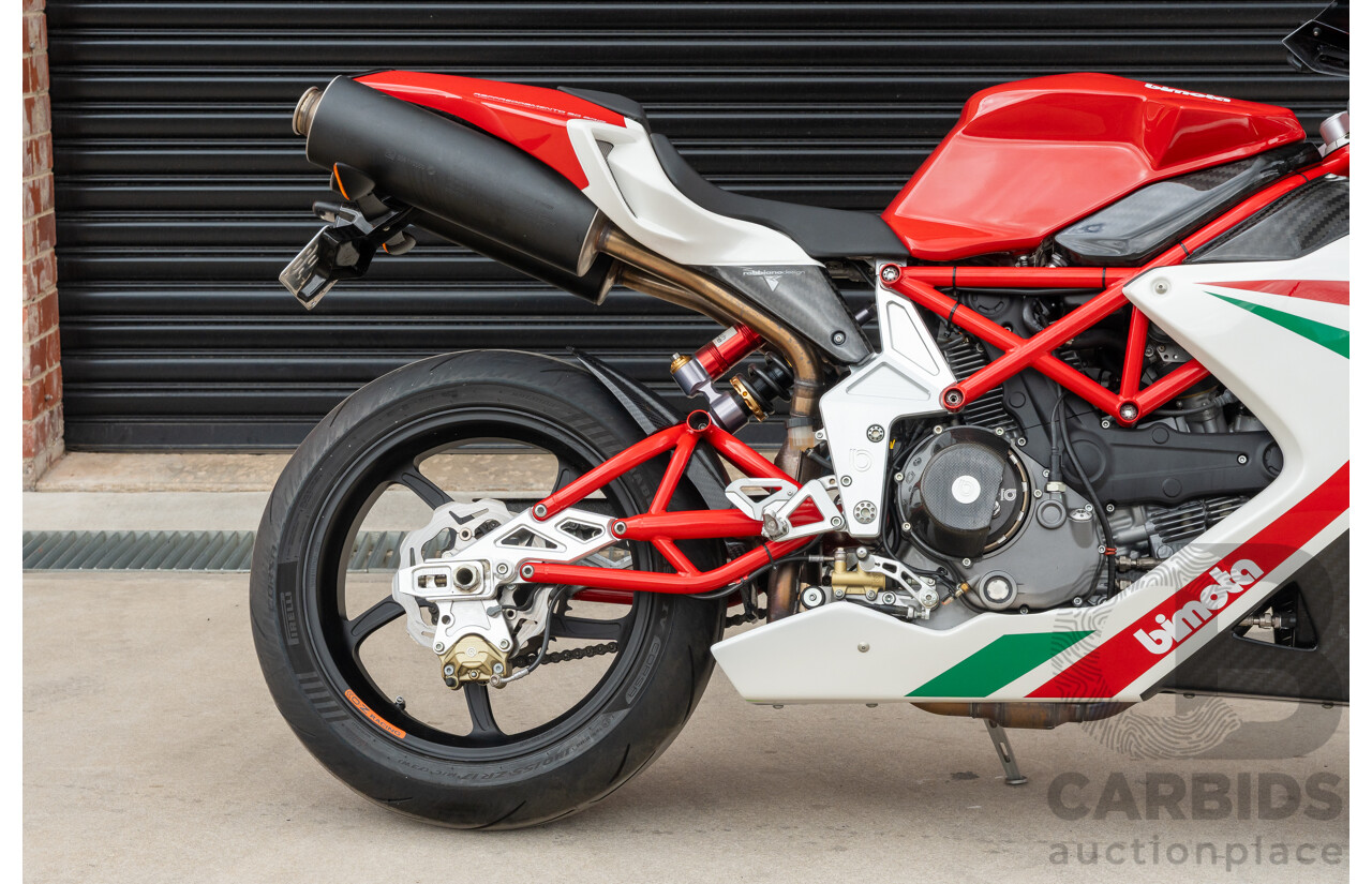 02/2013 Bimota DB5R EVO Super Sport Motorcycle 1078cc Red